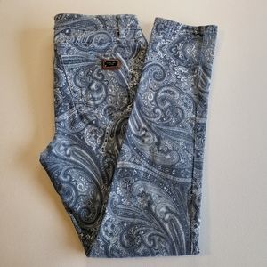 Michael Kors Women's Size 8 Paisley Print Jeans